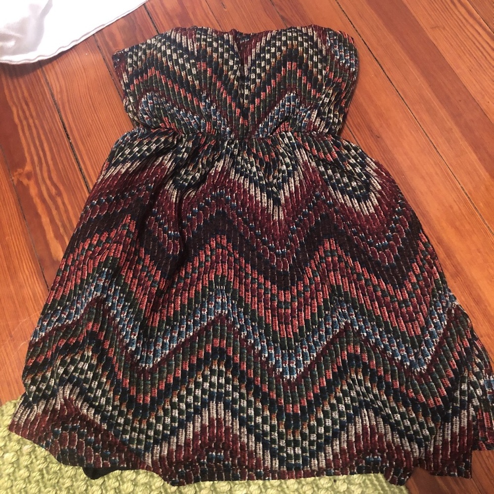 Chevron Mini Dress
